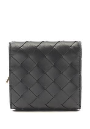 Bottega Veneta Pre-Owned 2020s Intrecciato wallet - Black