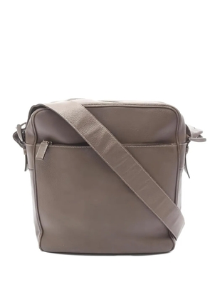 Prada Pre-Owned 2000s leather shoulder bag - Brown