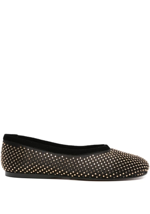 Forte Forte crystal-embellished ballet flats - Black