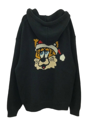 Kenzo Pre-Owned 2010s Parker wool-cotton sweater - Black