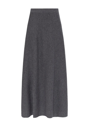 Lisa Yang A-line maxi skirt - Grey