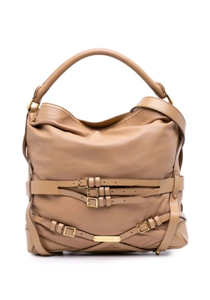 Burberry Pre-Owned 2000-2017 Leather Gosford Bridle satchel - Brown