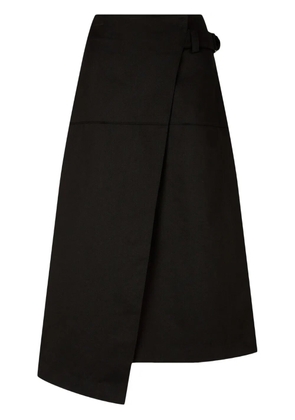 STUDIO TOMBOY belted long skirt - Black