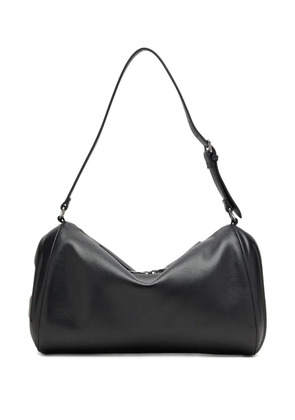 Diesel logo-embossed shoulder bag - Black