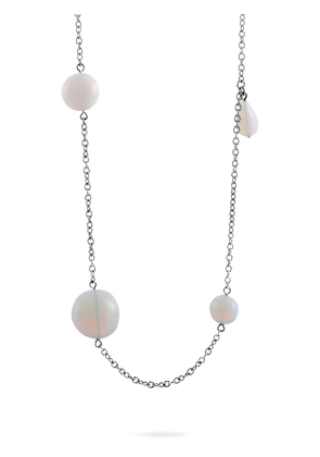 Swatch Vintage pearl-embellished necklace - Silver