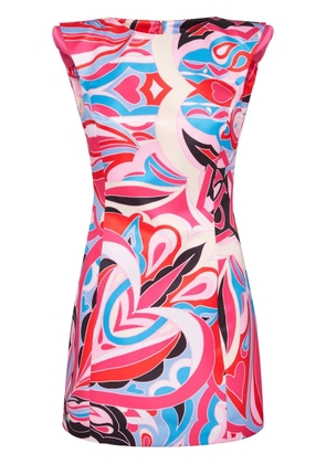 Philipp Plein Duchesse sleeveless minidress - Pink