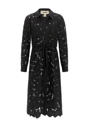 L'Agence Emilio midi dress - Black