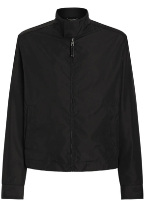 Dolce & Gabbana zip-up bomber jacket - Black