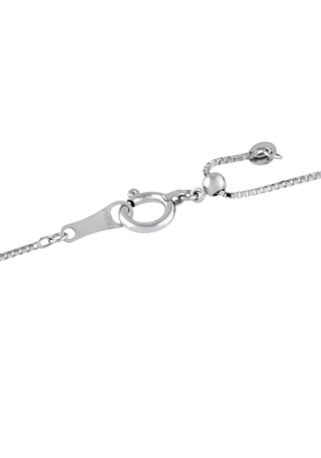 LB Exclusive platinum diamond alexandrite necklace - Silver