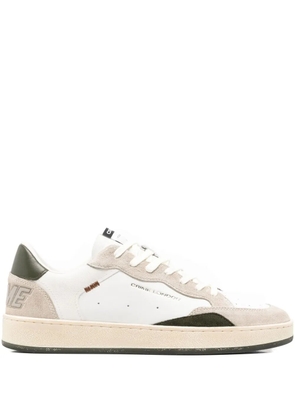 Crime London Chelsea suede panelled trainers - White