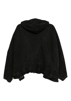 Rundholz cotton hooded jacket - Black
