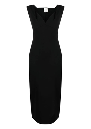 Roland Mouret sweetheart-neck midi dress - Black