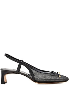 Odissì slingback mesh pumps - Black
