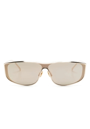 Saint Laurent Eyewear Luna pilot-frame sunglasses - Gold