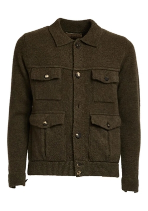 RAKKI buttoned pocket cardigan - Green