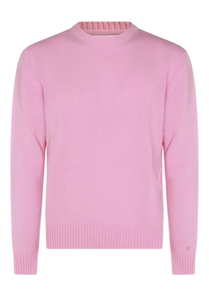 SEVEN GAUGE ribbed crew-neck sweater - Pink