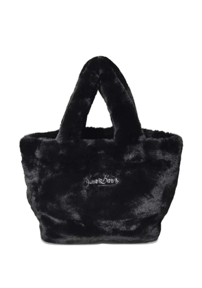 MC2 Saint Barth faux fur tote bag - Black