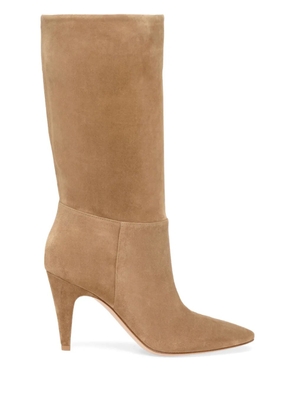 Gianvito Rossi Elise boots - Neutrals