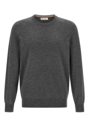 Brunello Cucinelli crew-neck cashmere sweater - Grey