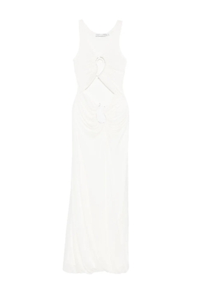 Christopher Esber paisley-ring dress - White