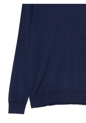 Ferrante crew-neck top - Blue