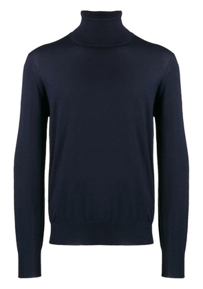 Brunello Cucinelli roll neck sweater - Blue