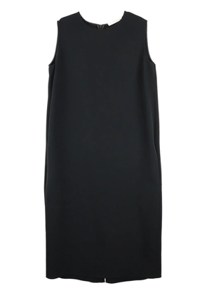The Row Mirna round-neck dress - Black