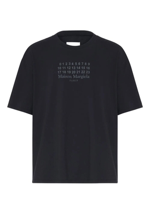 Maison Margiela numeric-logo T-shirt - Blue