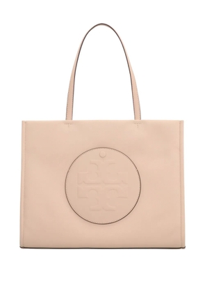 Tory Burch small Ella embossed tote bag - Pink