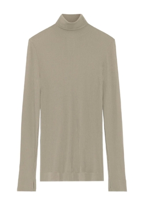 LEMAIRE seamless turtleneck top - Green