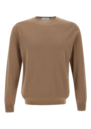 Kangra crew-neck long-sleeve sweater - Brown