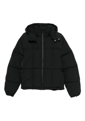 Arte Antwerp logo-embroidered padded jacket - Black