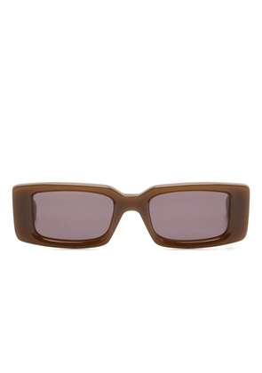 Off-White Eyewear Arthur sunglasses - Brown