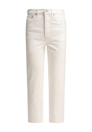 Levi's Ribcage straight jeans - White