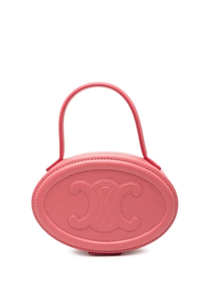 Celine Pre-Owned 2021 Calfskin Cuir Triomphe Oval handbag - Pink