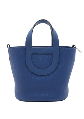 Hermès Pre-Owned 2022 Clemence and Swift In The Loop 18 handbag - Blue