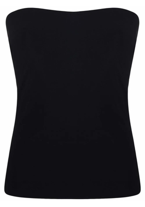Norma Kamali strapless bandeau top - Black