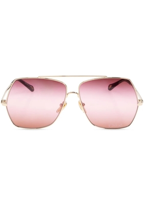 Chloé Eyewear Aly sunglasses - Gold