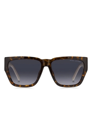 Marc Jacobs Eyewear geometric-frame sunglasses - White