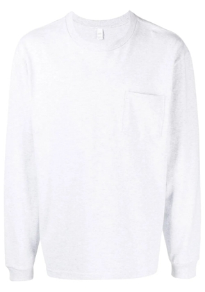 Suicoke crew neck long-sleeved T-shirt - Grey