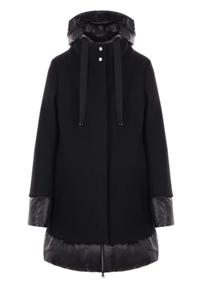 Herno A-line lightweight coat - Black