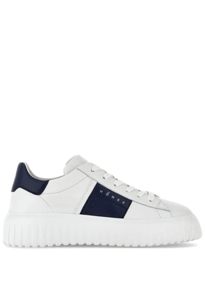 Hogan H-Stripes leather sneakers - White