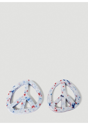 Space Available Set Of Two Peace On Earth Recycled Coasters -  Kitchen  White One Size