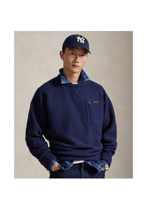 Relaxed Fit Pile Fleece Sweatshirt