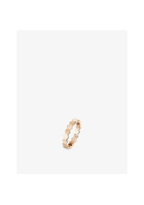 Bee De Chaumet 18ct Rose-Gold and 0.014ct Diamond Ring
