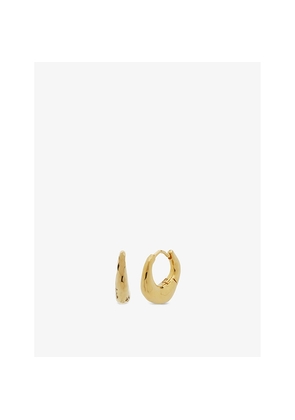 Womens Monica Vinader Deia 18ct Gold-Plated Vermeil Silver Earrings