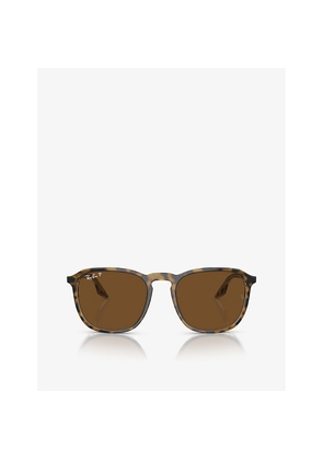 Ray-Ban Rb2203 Square-Frame Acetate Sunglasses