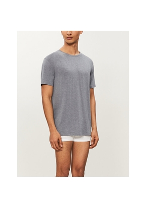 Mens Derek Rose Basel Crewneck Stretch-Modal T-Shirt