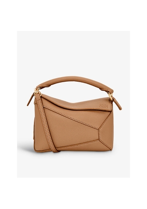 Womens Loewe Puzzle Mini Leather Cross-Body Bag