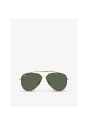 Ray-Ban Rbr0101S Aviator Reverse Metal Sunglasses